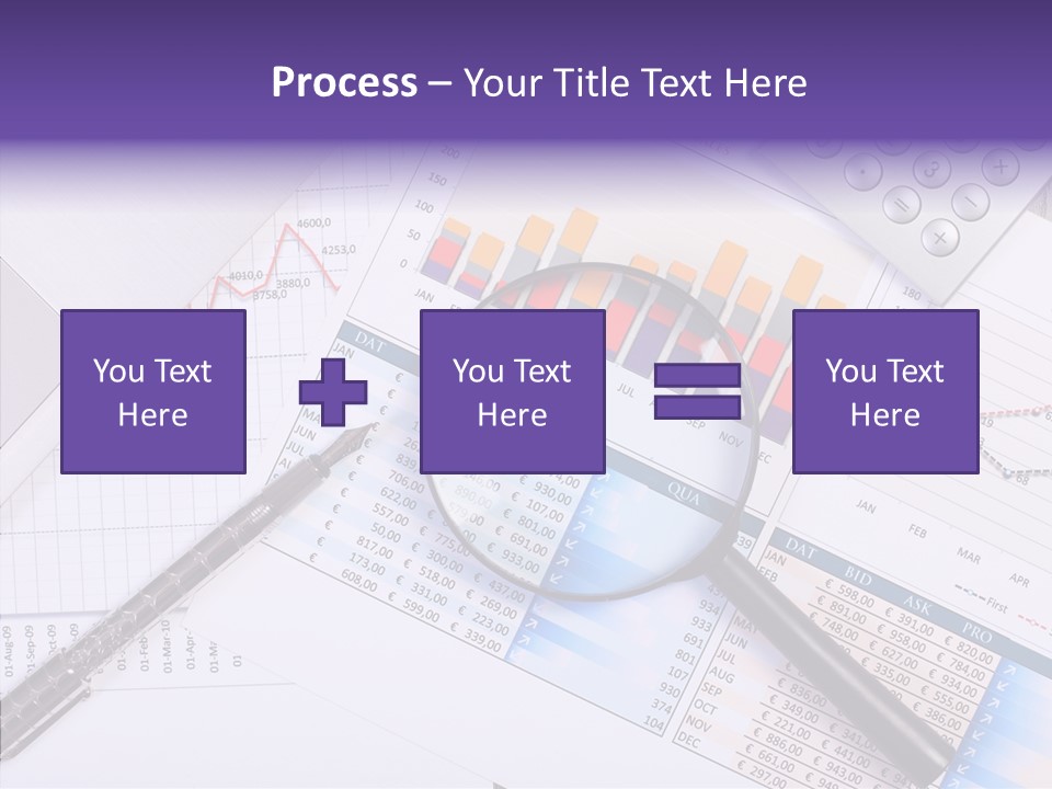 Pen Holding Person PowerPoint Template