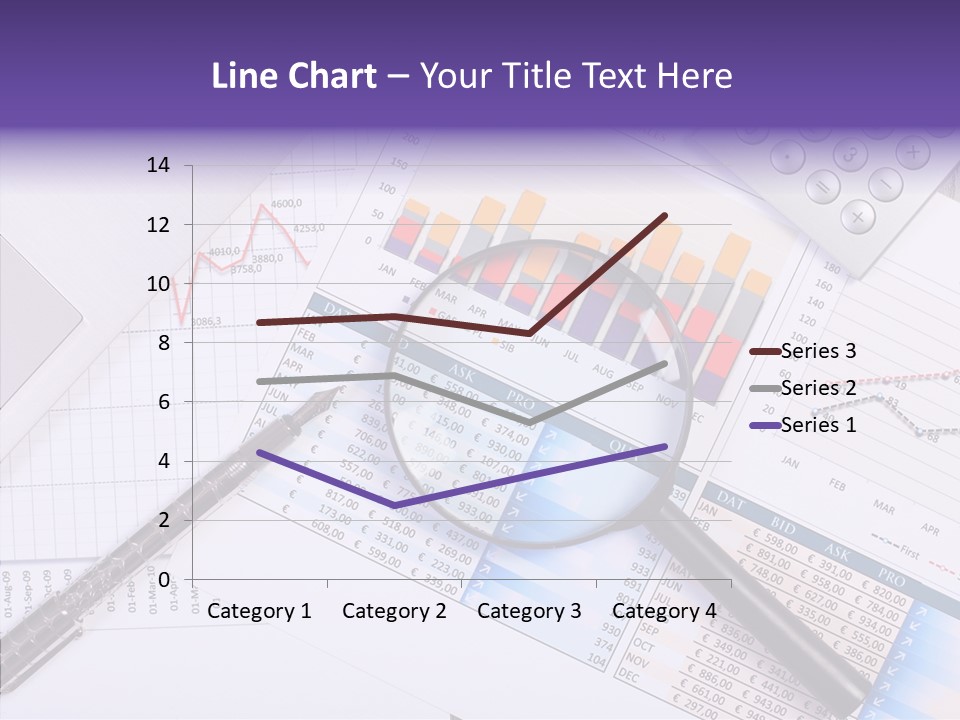 Pen Holding Person PowerPoint Template