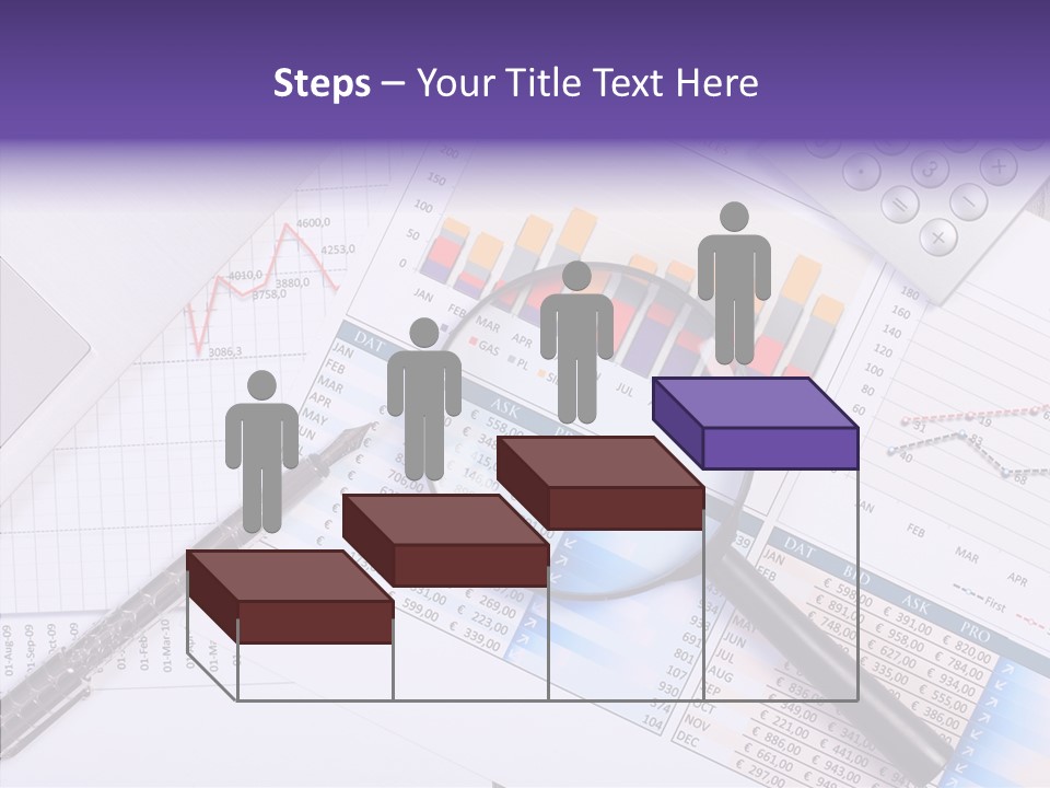 Pen Holding Person PowerPoint Template