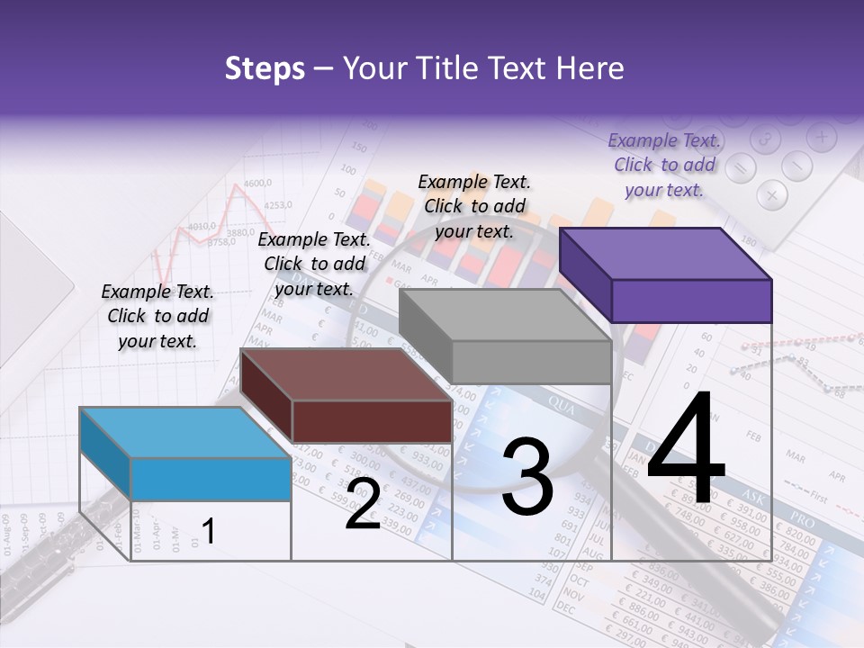 Pen Holding Person PowerPoint Template