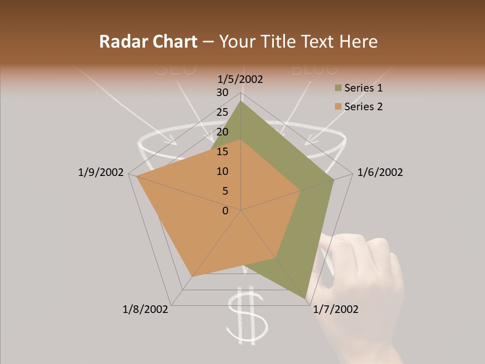 Optimization Advertising Hand PowerPoint Template