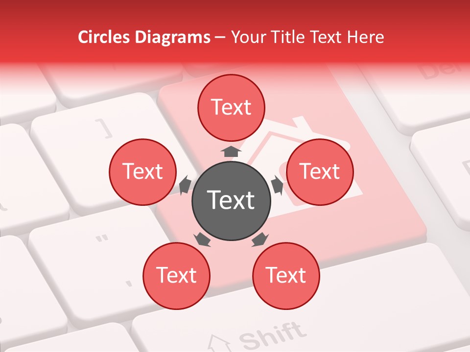 Computer Money Nnotebosk PowerPoint Template