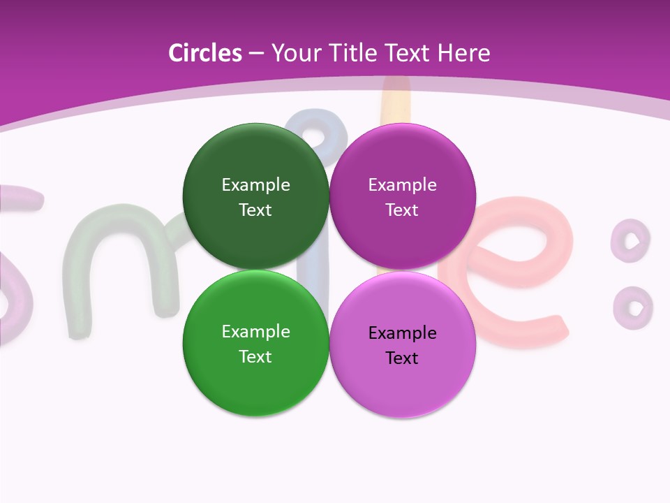 Sketch Red Alphabet PowerPoint Template