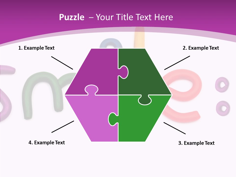 Sketch Red Alphabet PowerPoint Template