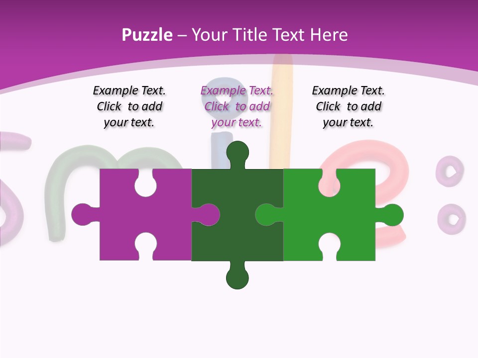 Sketch Red Alphabet PowerPoint Template
