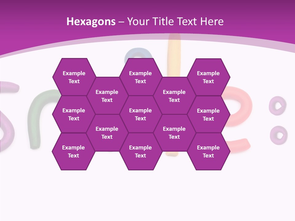 Sketch Red Alphabet PowerPoint Template