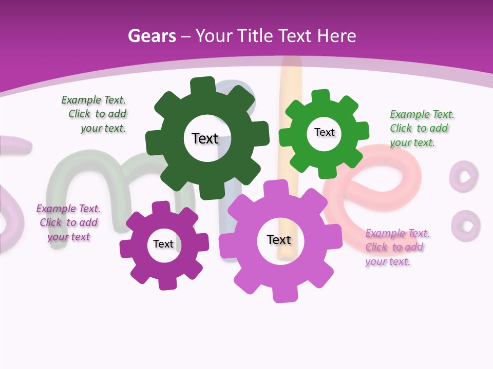 Sketch Red Alphabet PowerPoint Template