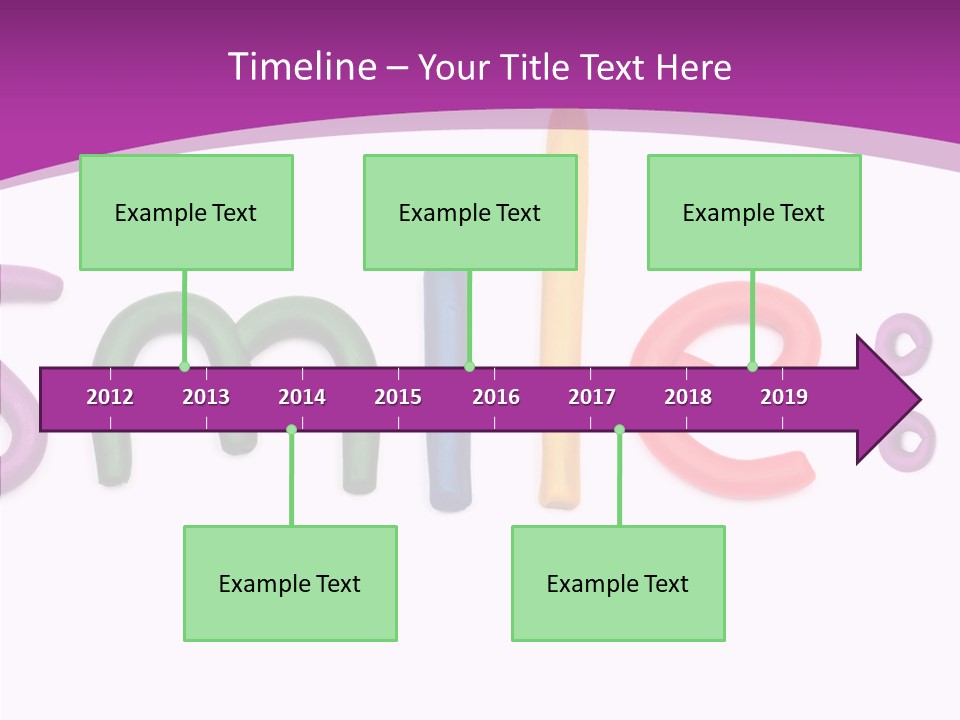Sketch Red Alphabet PowerPoint Template