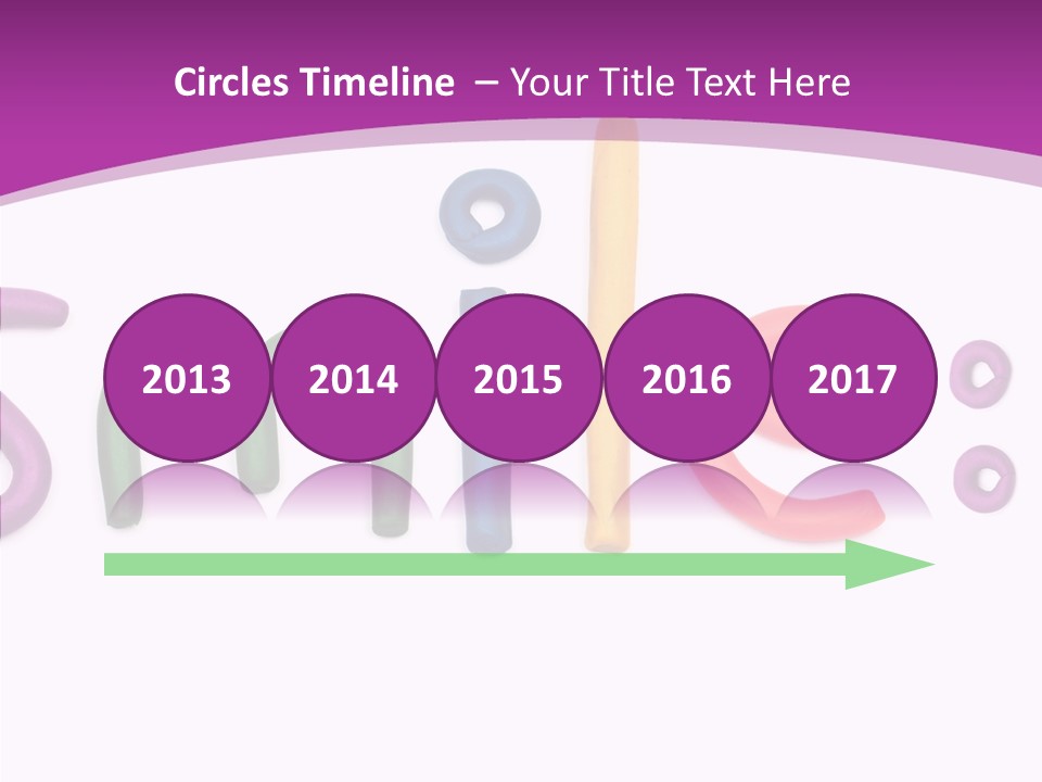Sketch Red Alphabet PowerPoint Template