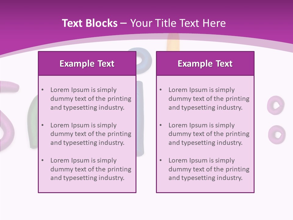Sketch Red Alphabet PowerPoint Template