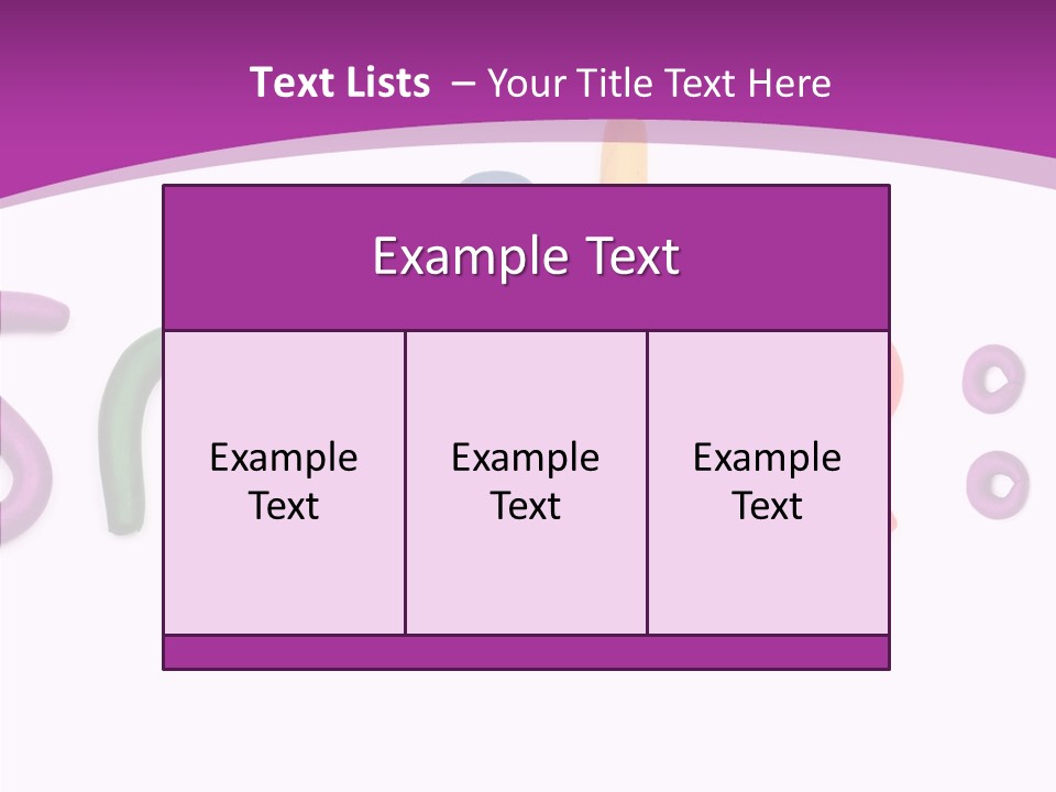 Sketch Red Alphabet PowerPoint Template