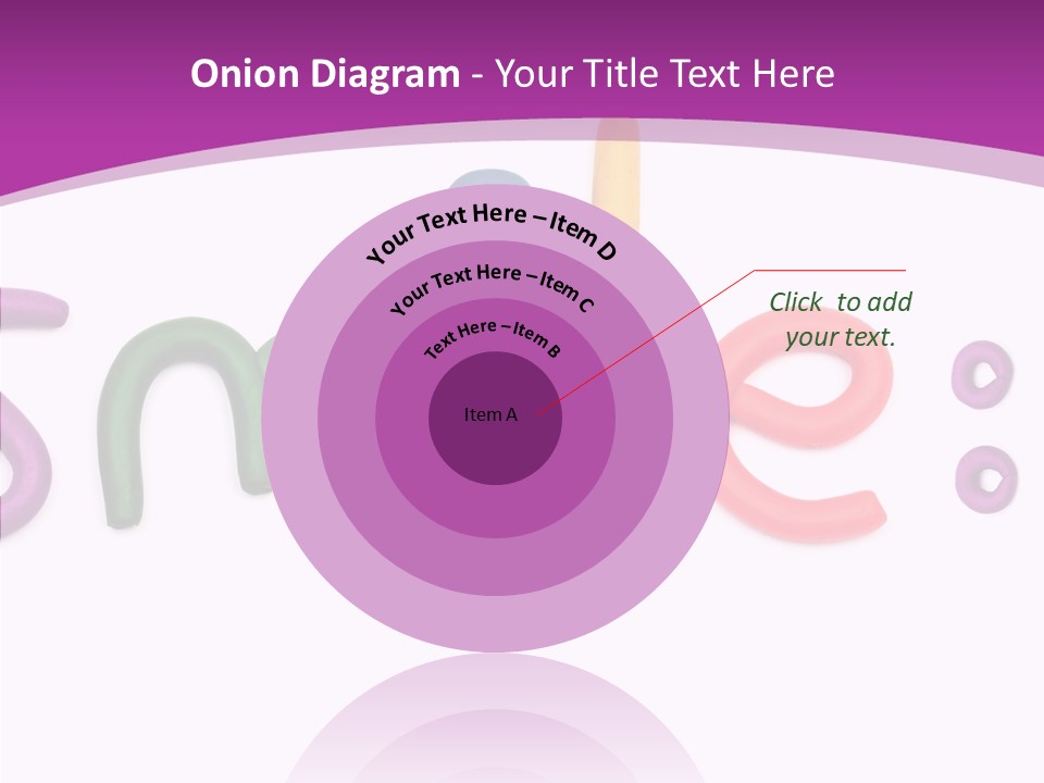 Sketch Red Alphabet PowerPoint Template