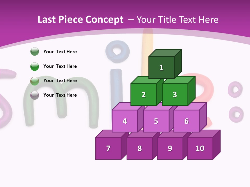 Sketch Red Alphabet PowerPoint Template