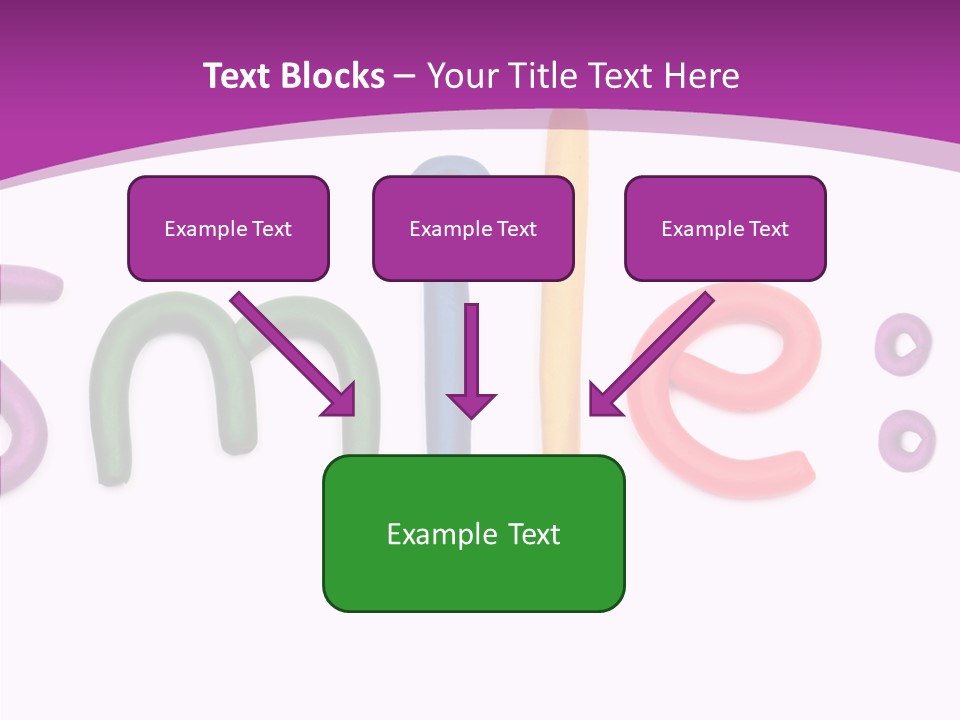 Sketch Red Alphabet PowerPoint Template