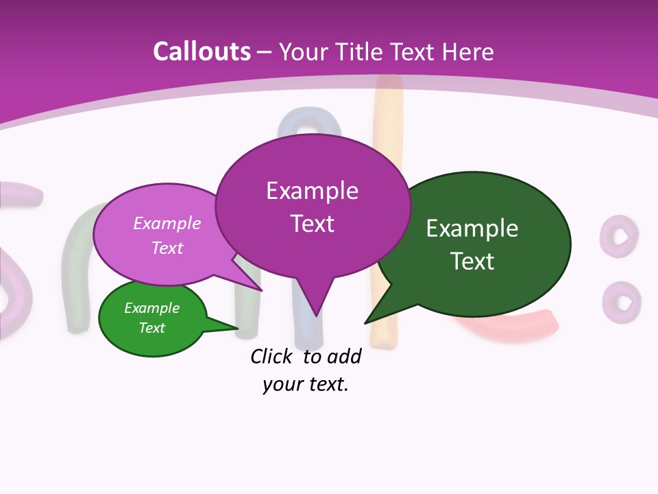 Sketch Red Alphabet PowerPoint Template
