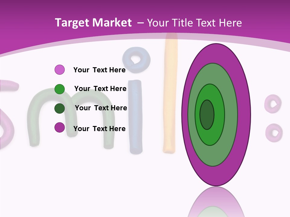 Sketch Red Alphabet PowerPoint Template