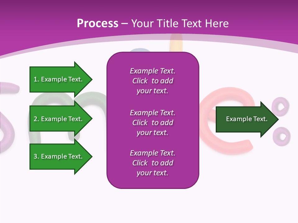 Sketch Red Alphabet PowerPoint Template