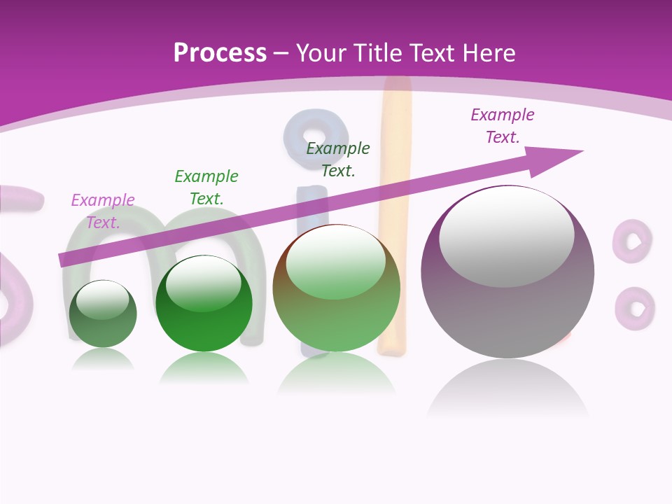 Sketch Red Alphabet PowerPoint Template