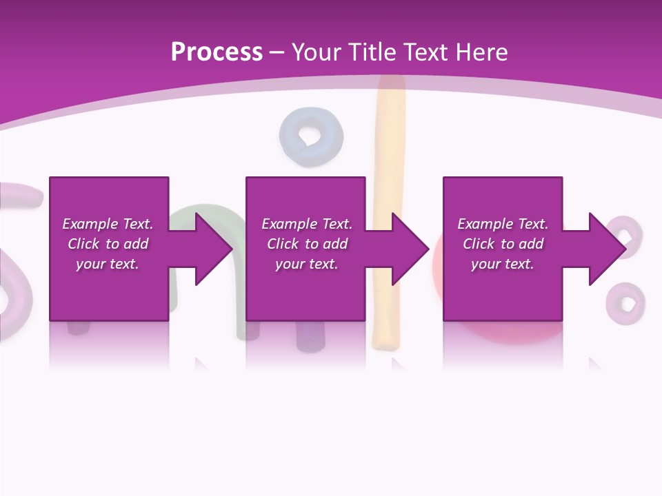 Sketch Red Alphabet PowerPoint Template