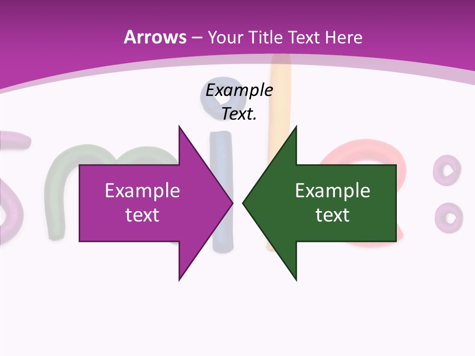 Sketch Red Alphabet PowerPoint Template