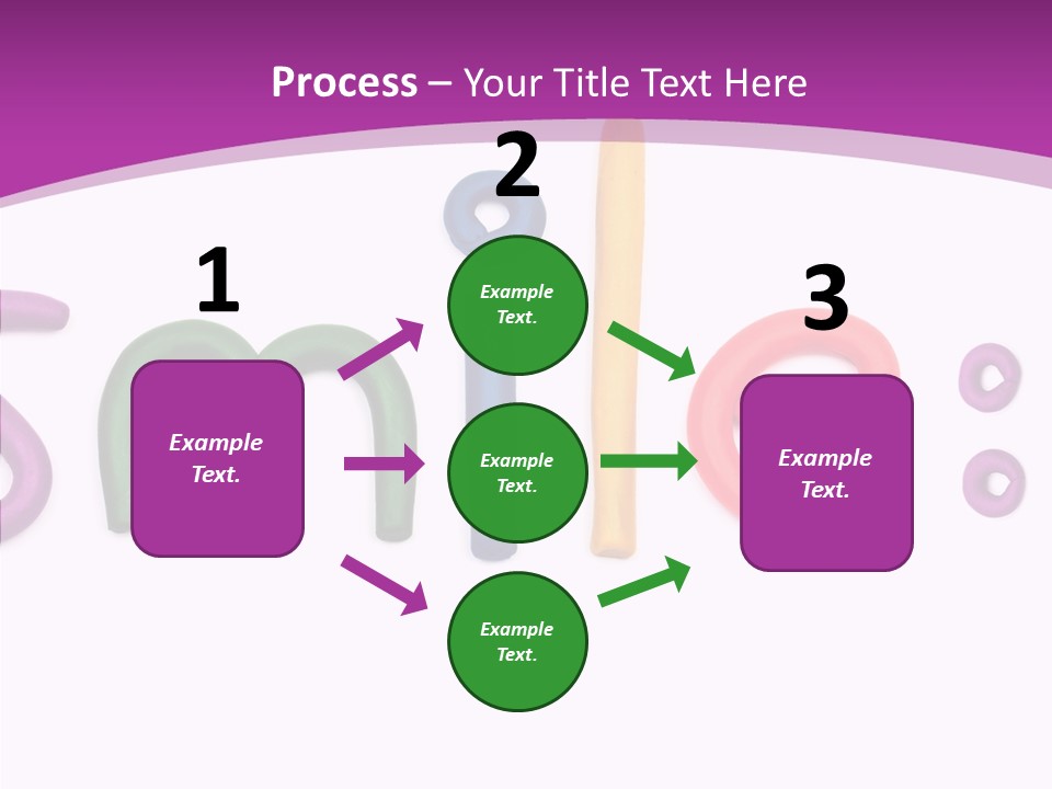 Sketch Red Alphabet PowerPoint Template