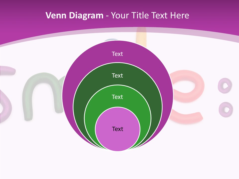 Sketch Red Alphabet PowerPoint Template