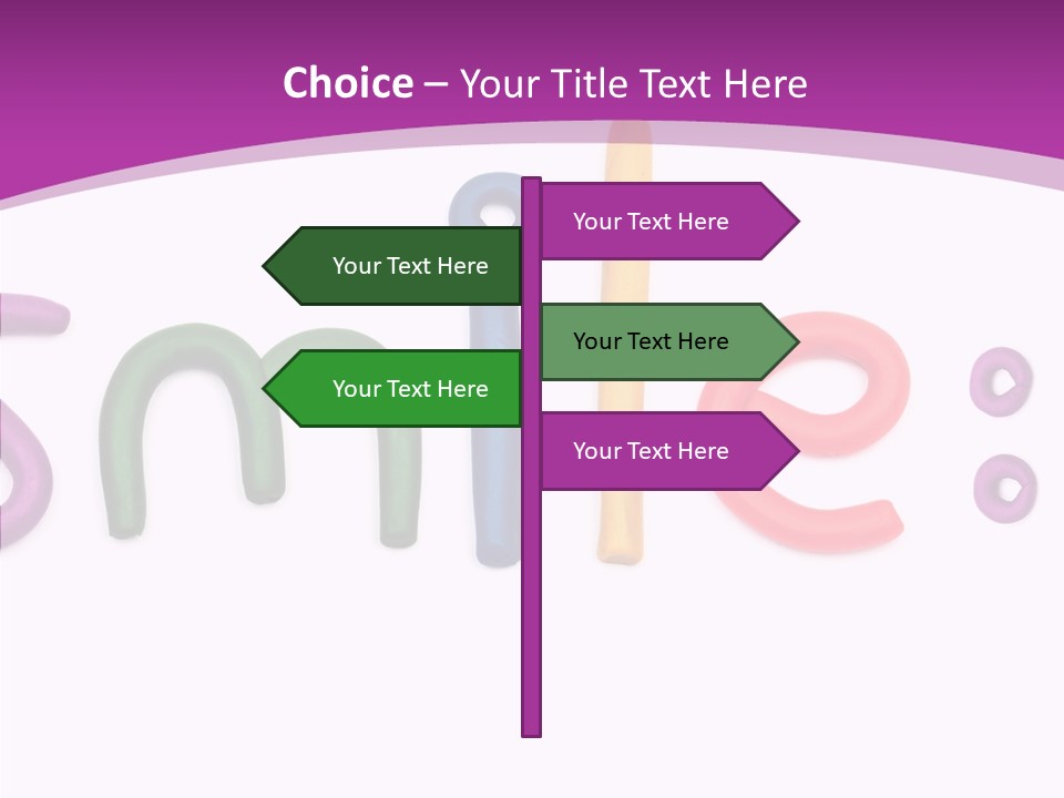 Sketch Red Alphabet PowerPoint Template
