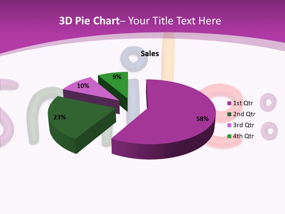 Sketch Red Alphabet PowerPoint Template
