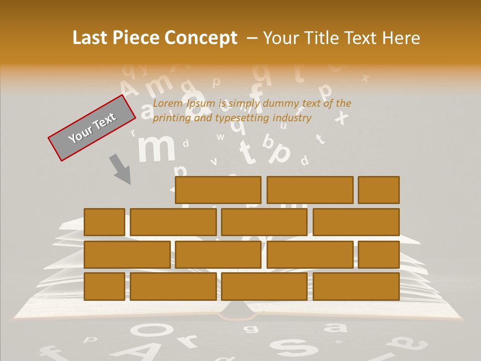 Image Paper Concrete PowerPoint Template