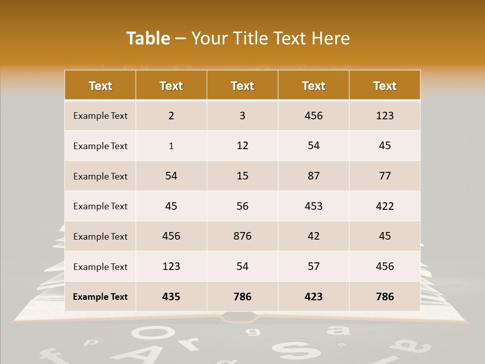 Image Paper Concrete PowerPoint Template