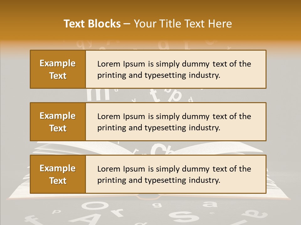 Image Paper Concrete PowerPoint Template