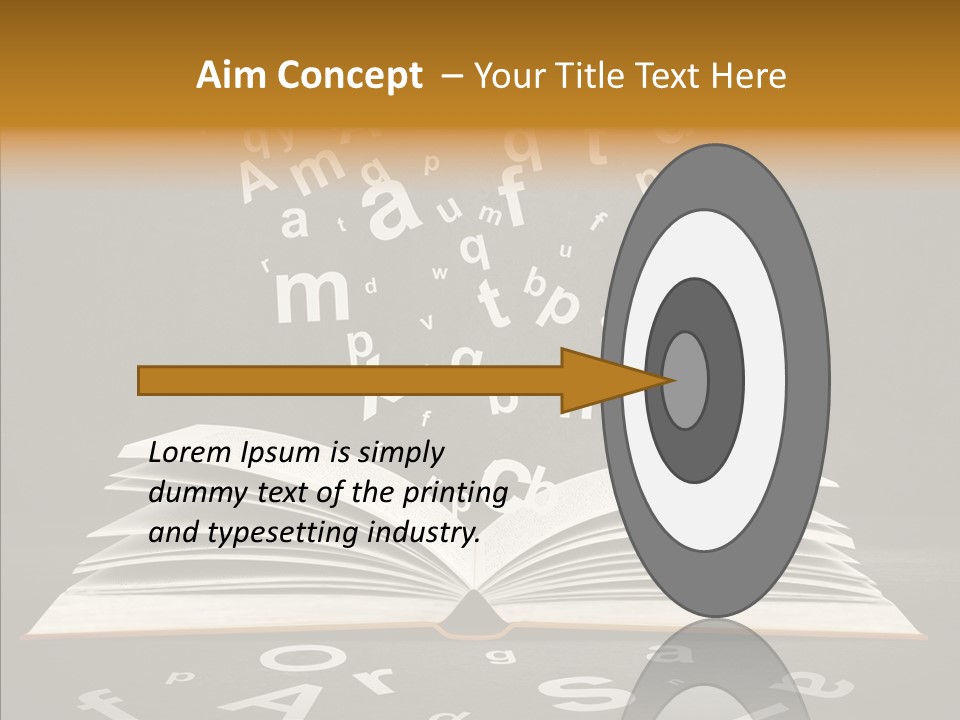 Image Paper Concrete PowerPoint Template