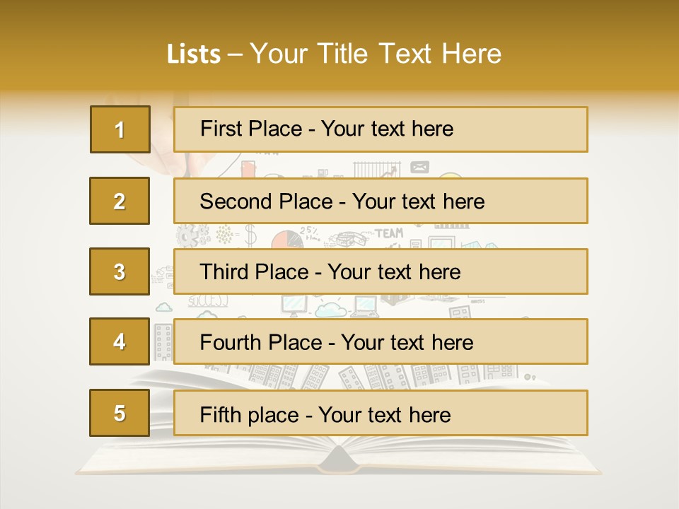 Sketch Success Education PowerPoint Template