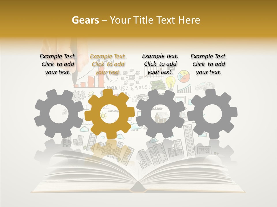 Sketch Success Education PowerPoint Template