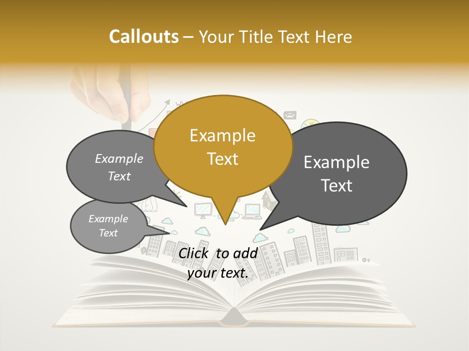 Sketch Success Education PowerPoint Template
