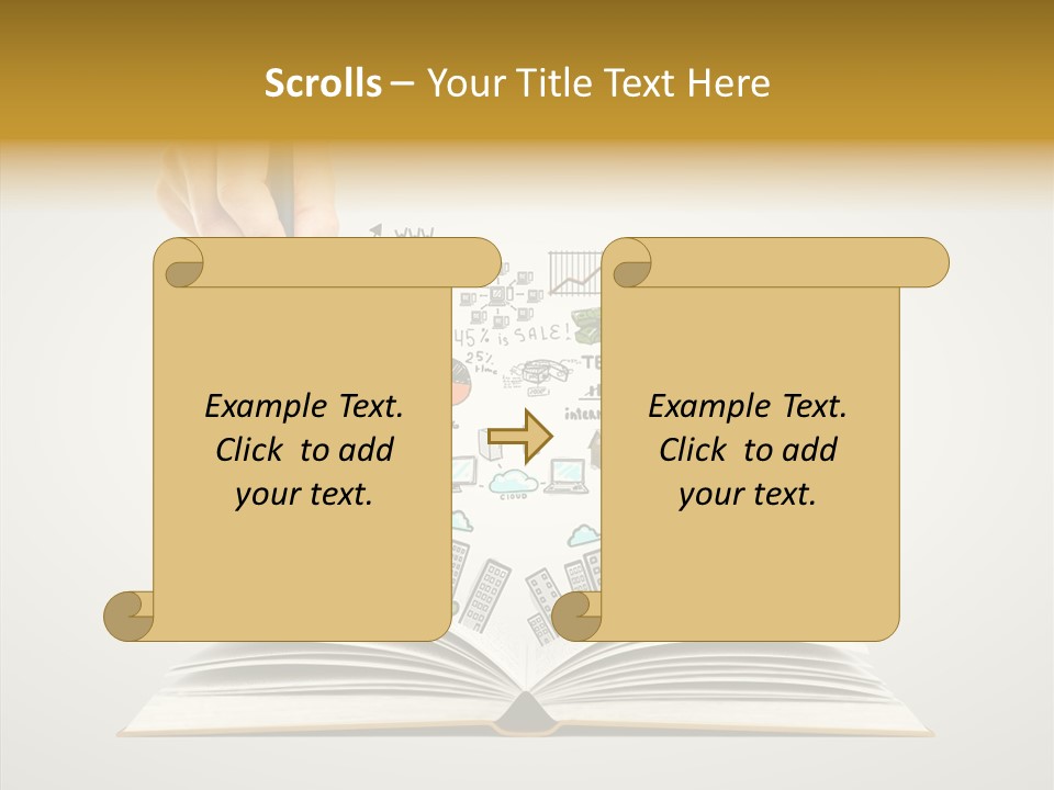 Sketch Success Education PowerPoint Template