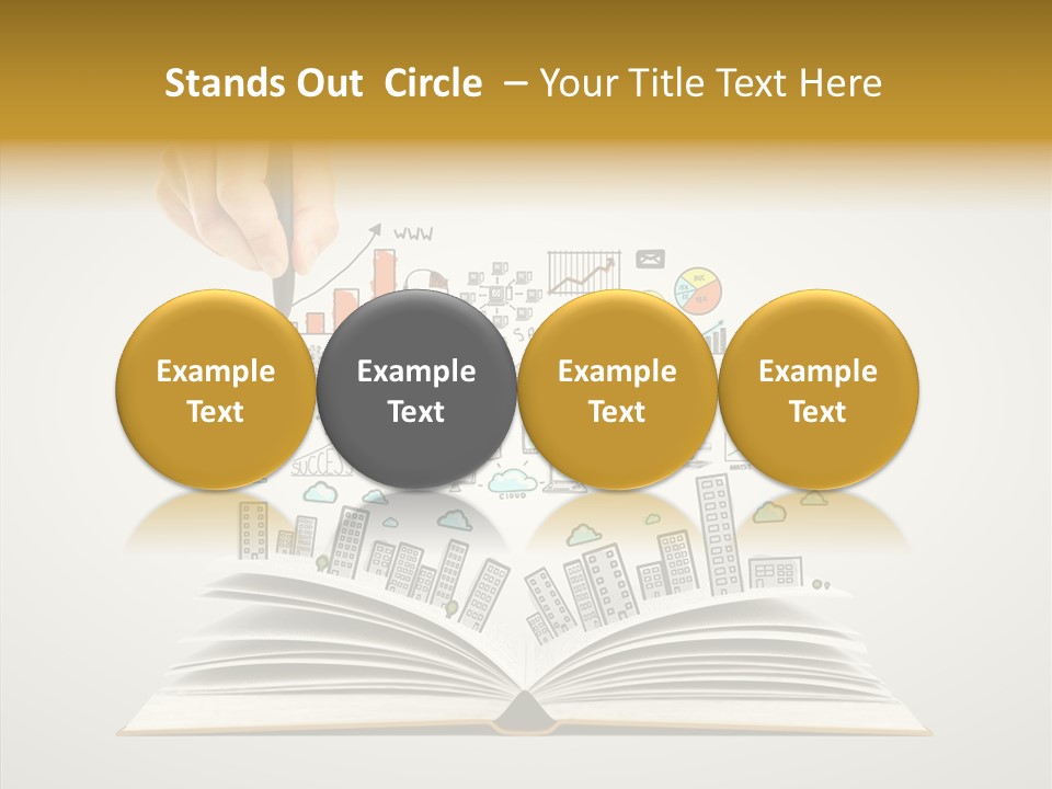 Sketch Success Education PowerPoint Template