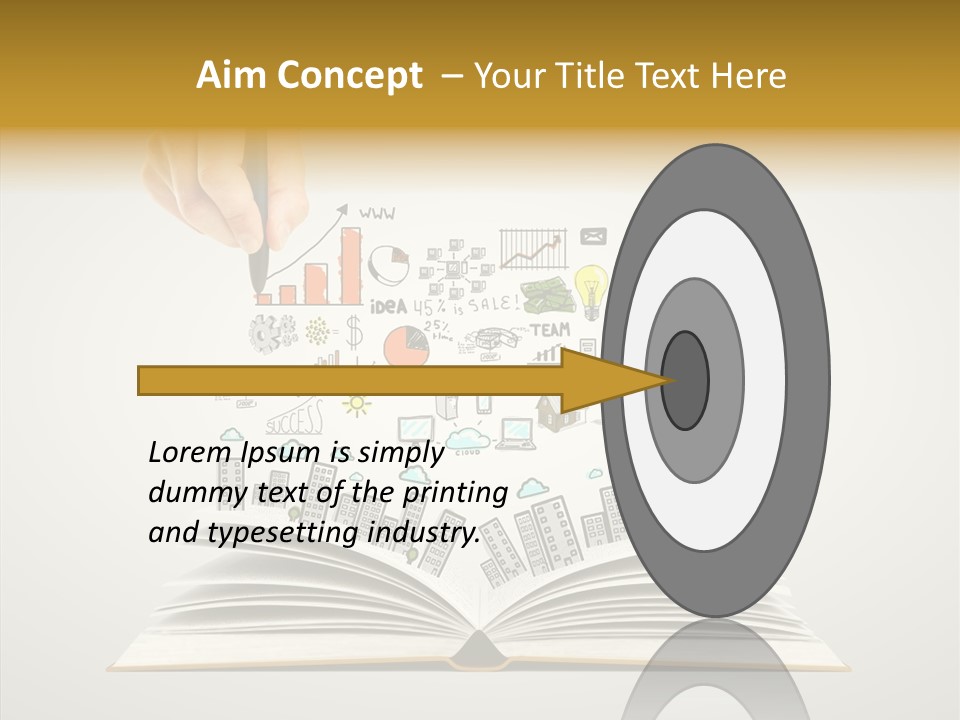 Sketch Success Education PowerPoint Template