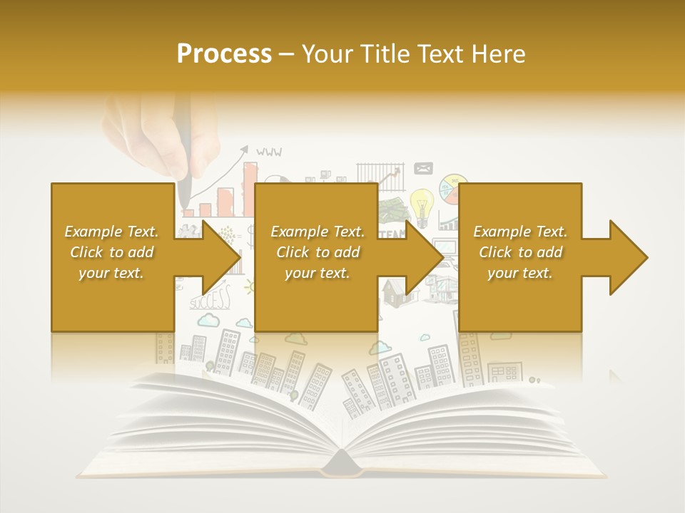 Sketch Success Education PowerPoint Template