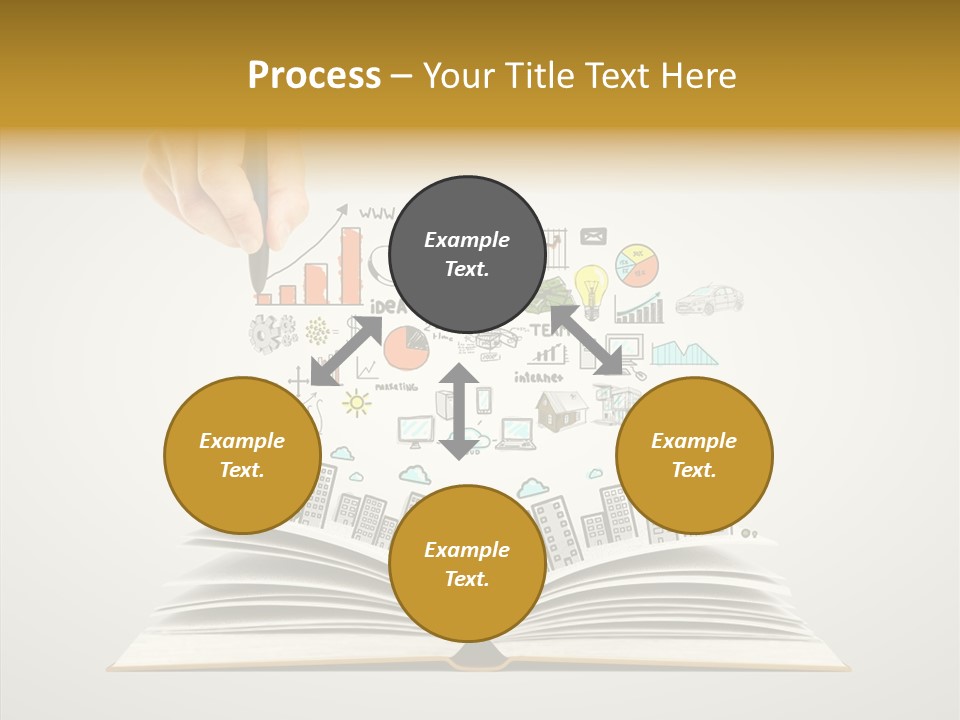 Sketch Success Education PowerPoint Template