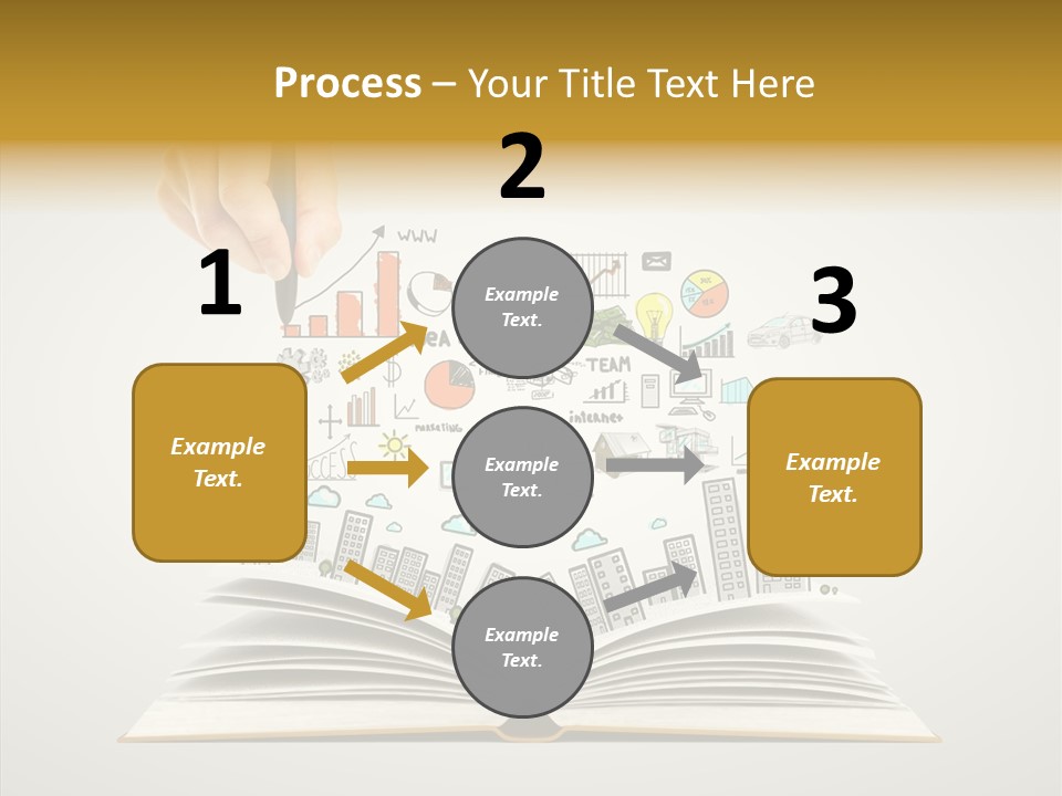 Sketch Success Education PowerPoint Template
