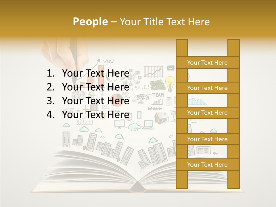 Sketch Success Education PowerPoint Template