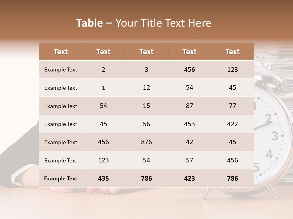 Work Late Person PowerPoint Template
