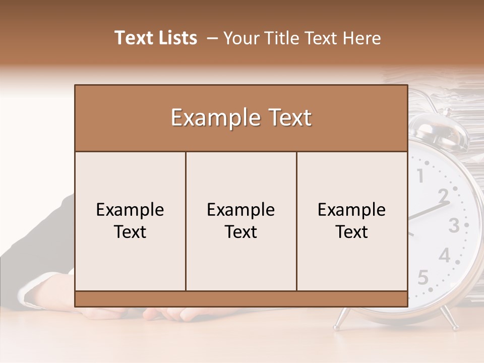 Work Late Person PowerPoint Template