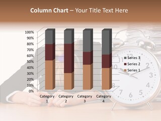 Work Late Person PowerPoint Template