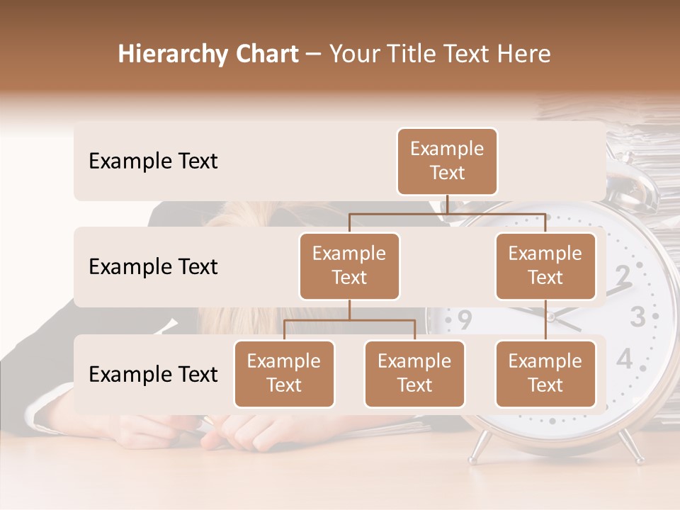 Work Late Person PowerPoint Template