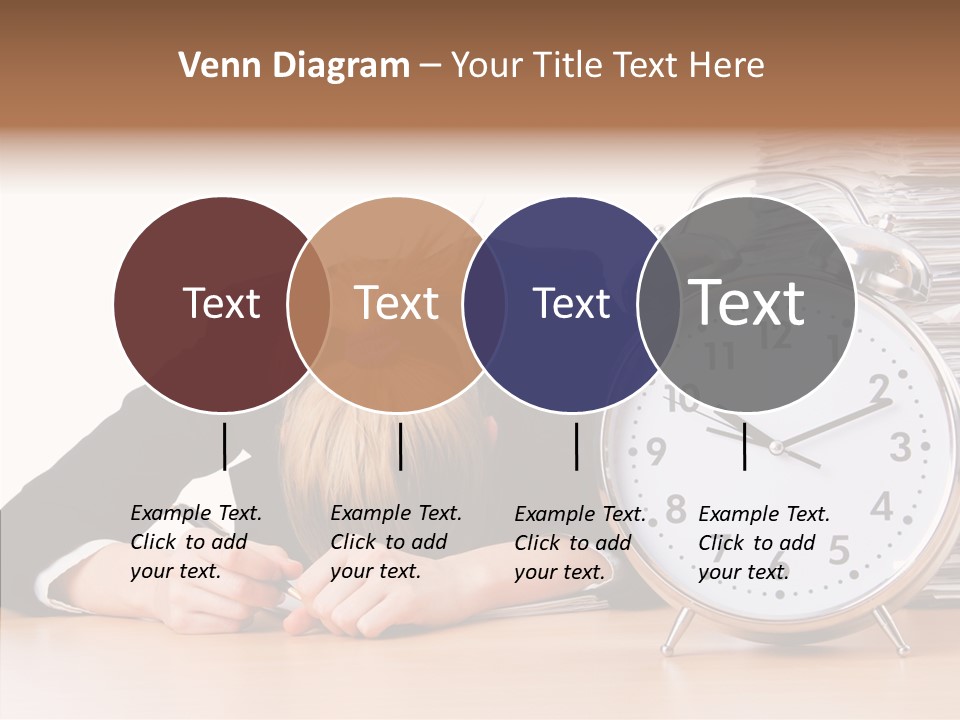Work Late Person PowerPoint Template