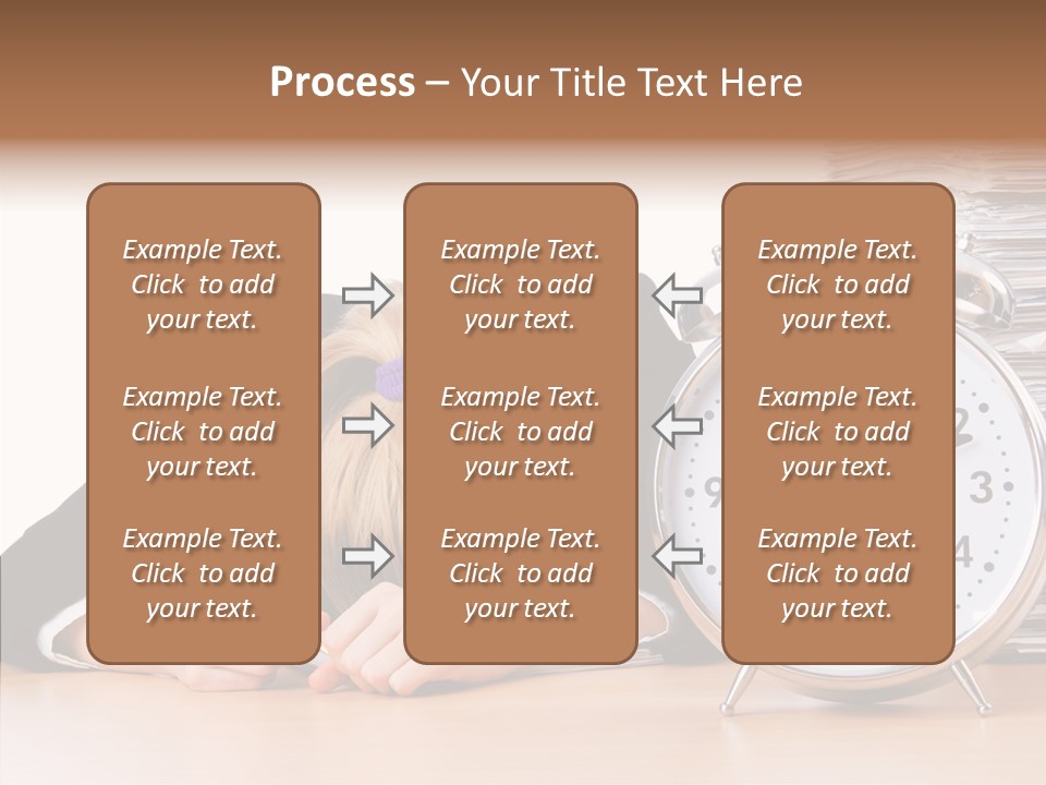 Work Late Person PowerPoint Template