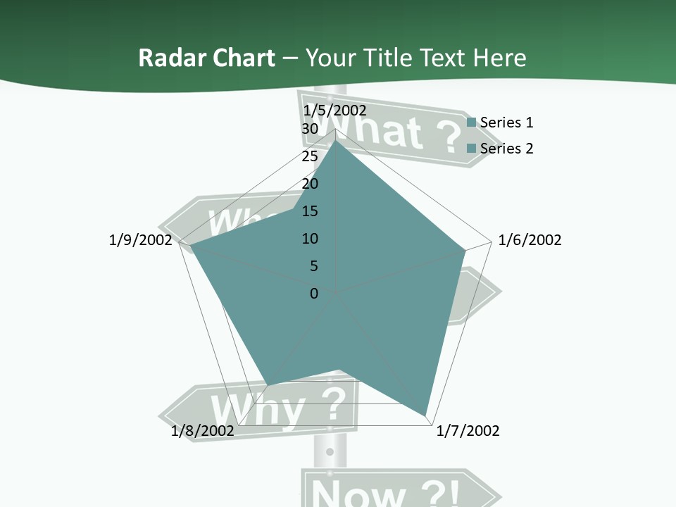 Problem Strategy Road PowerPoint Template