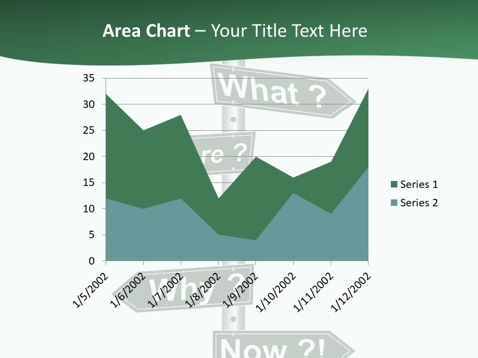 Problem Strategy Road PowerPoint Template